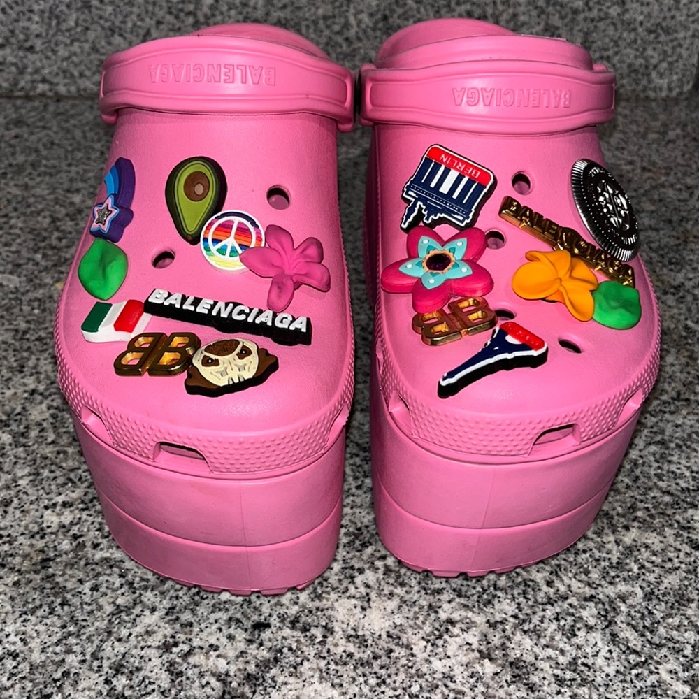 Balenciaga Platform Crocs